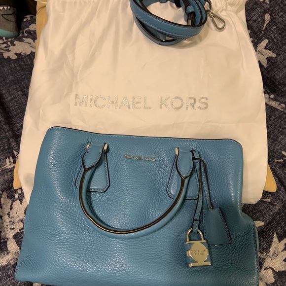 Michael Kors satchel with crossbody strap - Picture 2 of 4